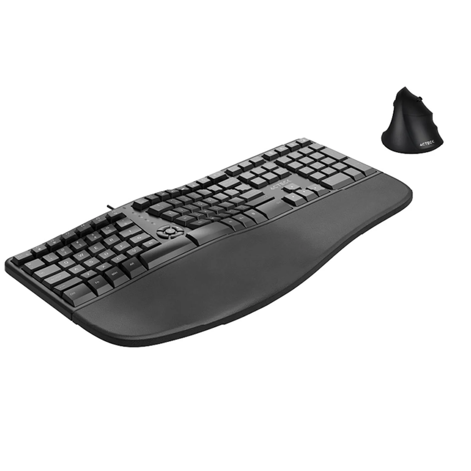 Kit Teclado y Mouse ACTECK VIRTUOS FITT MK770 Inalambrico USB-C Negro AC-936248 - Image 2