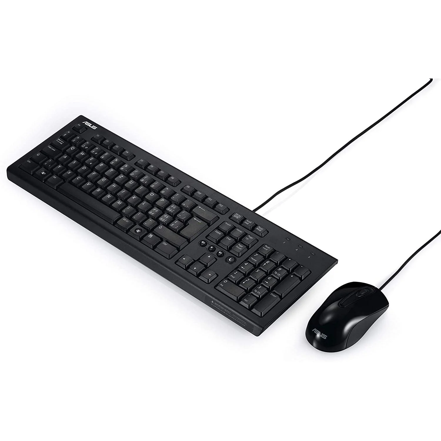 Kit Teclado y Mouse ASUS Multimedia Optico 1000Dpi USB U2000 - Image 4