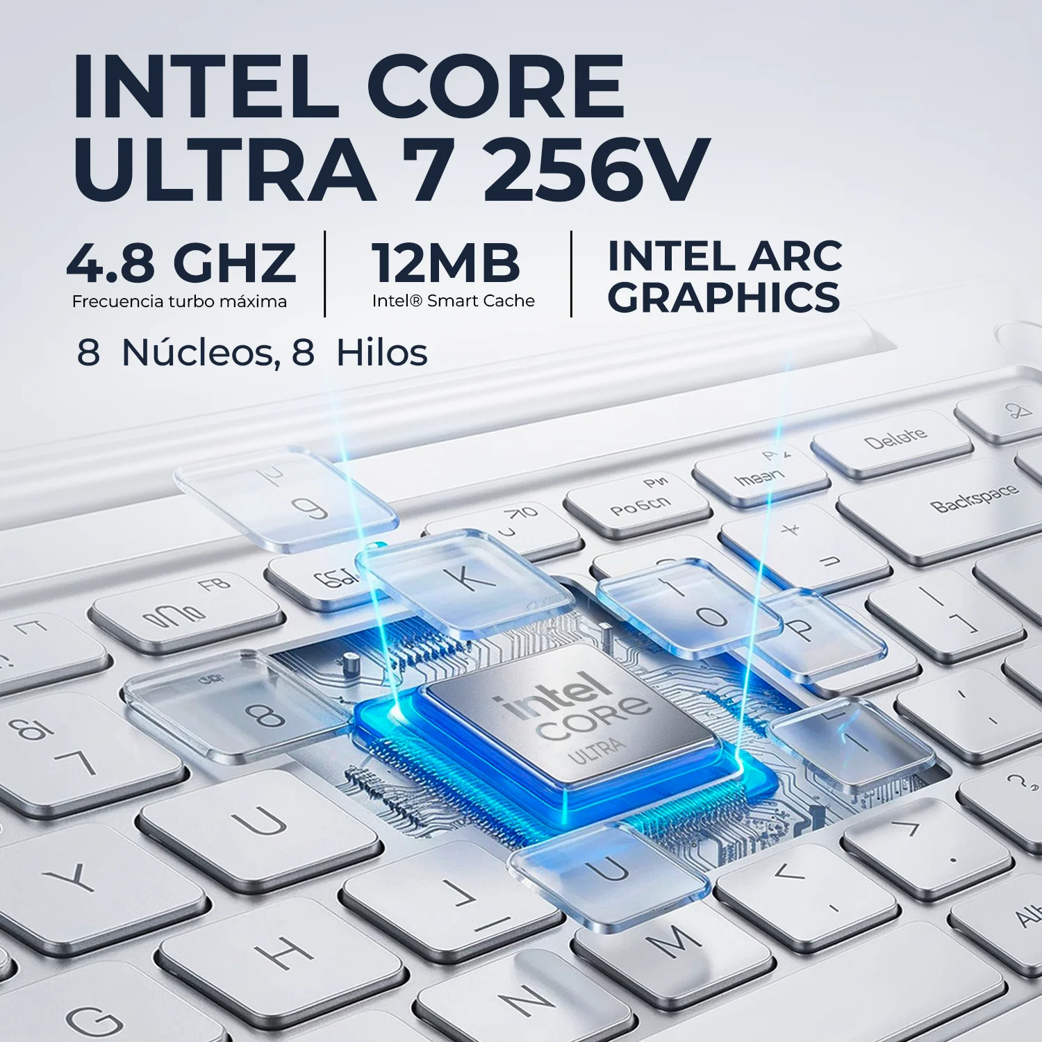 Laptop AI PC HP OmniBook X Flip 16-as0023dx Core Ultra 7 256V 16GB LPDDR5X 1TB SSD Pantalla 16"Touch IPS FHD+ Copilot+ PC NPU 47 TOPS Windows 11 Teclado Ingles - Image 3