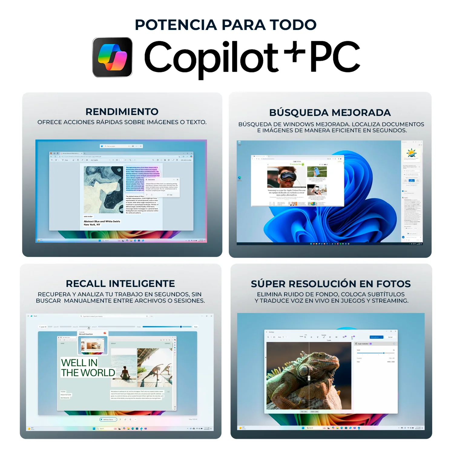 Laptop AI PC LENOVO IdeaPad Slim 3 15Q8X10 Snapdragon X 16GB LPDDR5X 512GB SSD Pantalla 15.3" IPS FHD+ Copilot+ PC NPU 45 TOPS Windows 11 Teclado Ingles - Image 6