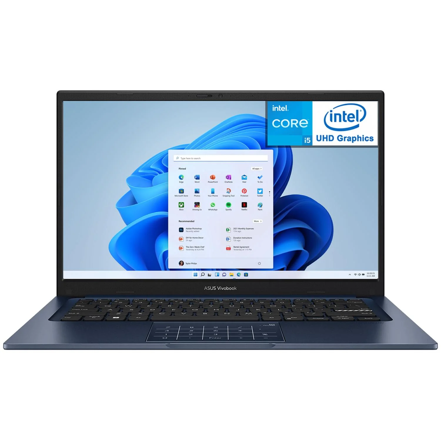 Laptop ASUS Vivobook 14 Intel Core i3 1334U 8GB RAM 512GB SSD 14" Windows 11 Home Teclado en Español Open Box