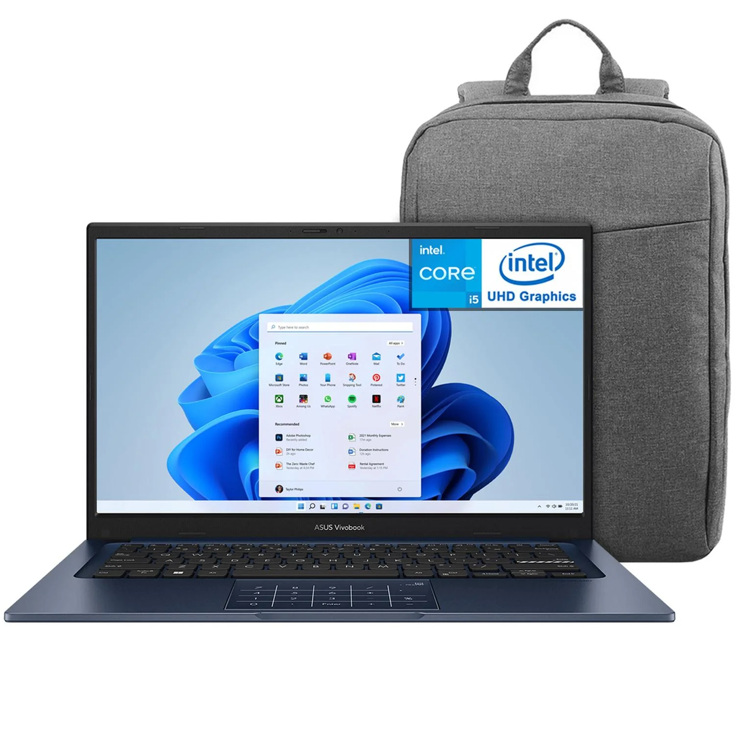 Laptop ASUS Vivobook 14 Intel Core i5 1334U 24GB SSD 1TB 14" FHD Teclado Ingles ideal para Estudiantes y Profesionales