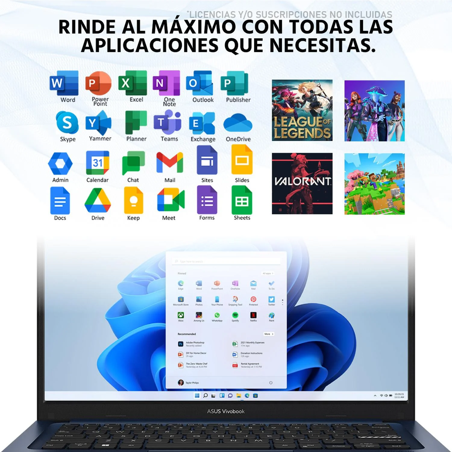Laptop ASUS Vivobook 14 Intel Core i5 1334U 24GB SSD 1TB 14" FHD Teclado Ingles ideal para Estudiantes y Profesionales - Image 5
