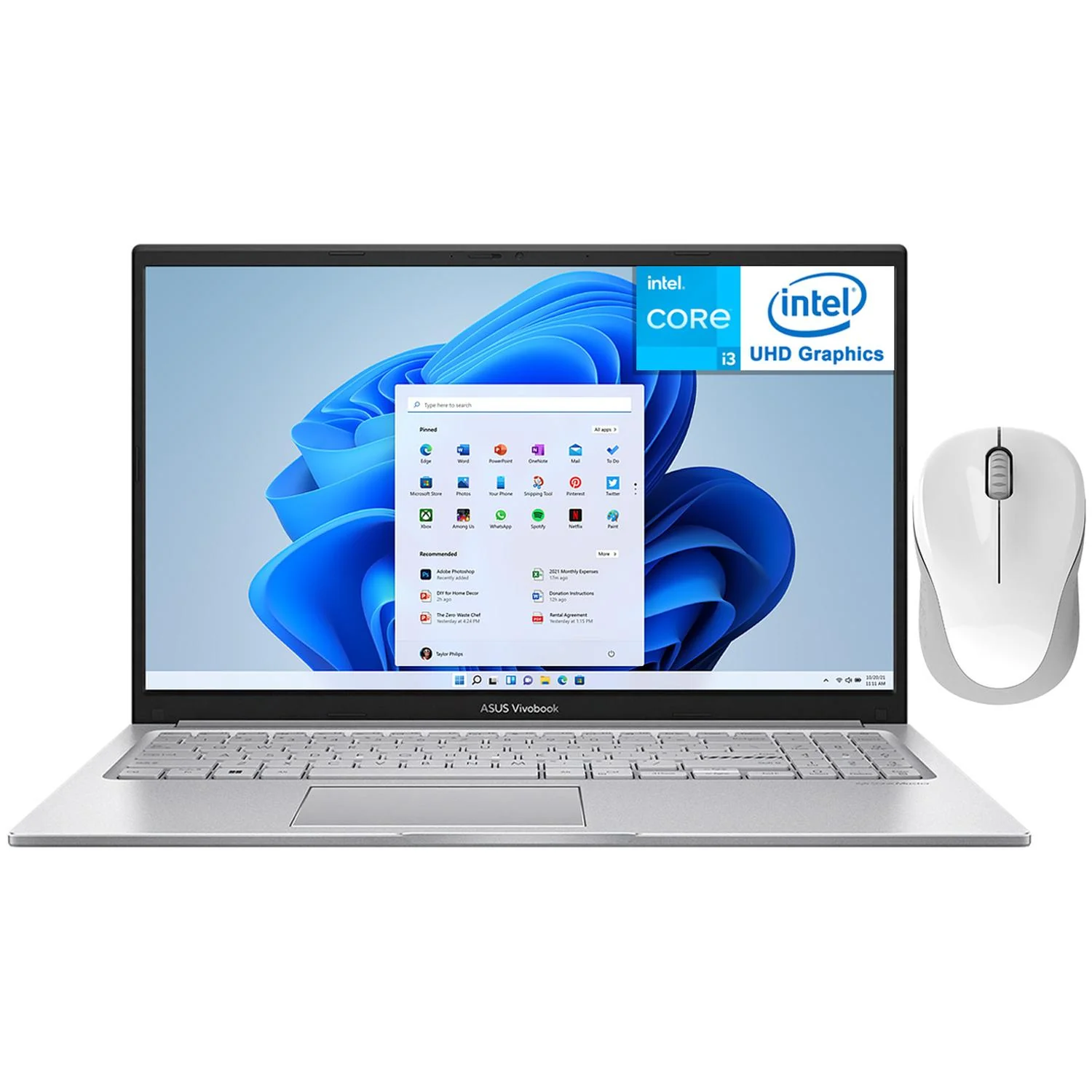Laptop ASUS Vivobook 15 Intel Core i3 1315U 16GB RAM 512GB SSD 15.6" Windows 11 Home Teclado en Español + Mouse DXT Open Box