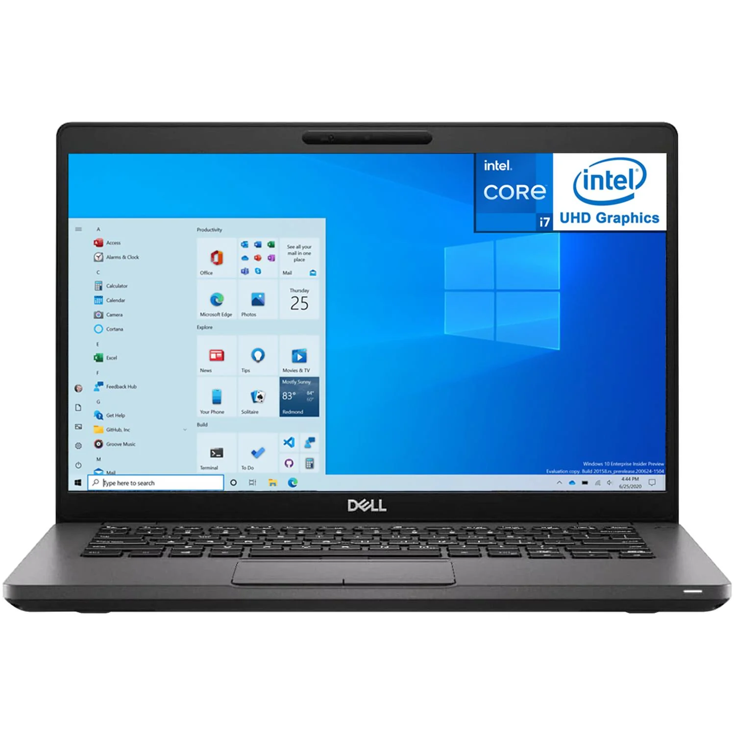 Laptop DELL Latitude 5400 Intel Core i7 8665U 16GB RAM 512GB SSD 14" Touch Windows 10 Pro Teclado en Ingles Reacondicionado Grado B