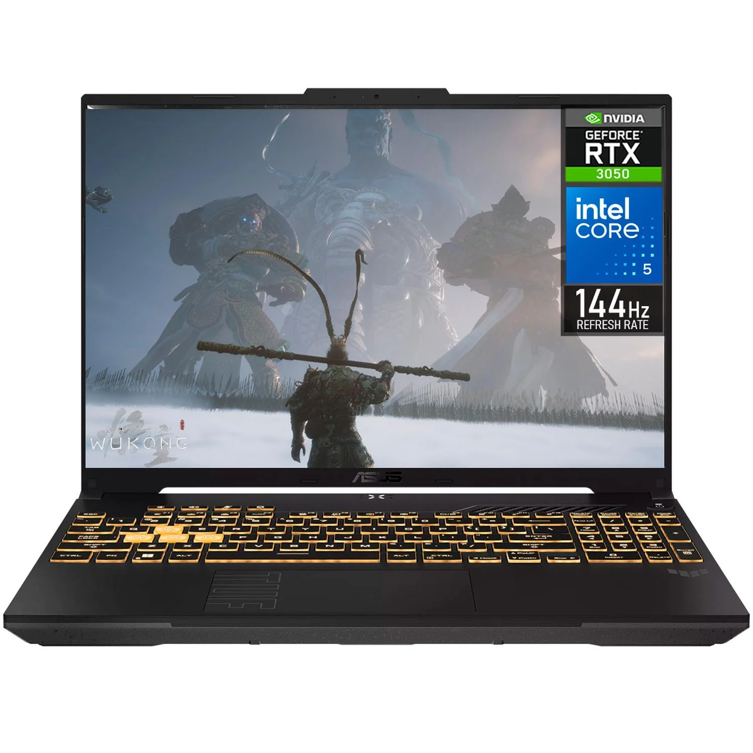 Laptop Gamer ASUS TUF Gaming F16 Nvidia GeForce RTX 3050 6GB Intel Core i5 210H 16GB 512GB SSD Pantalla 16" FHD+ 144Hz Teclado Español FreeDOS