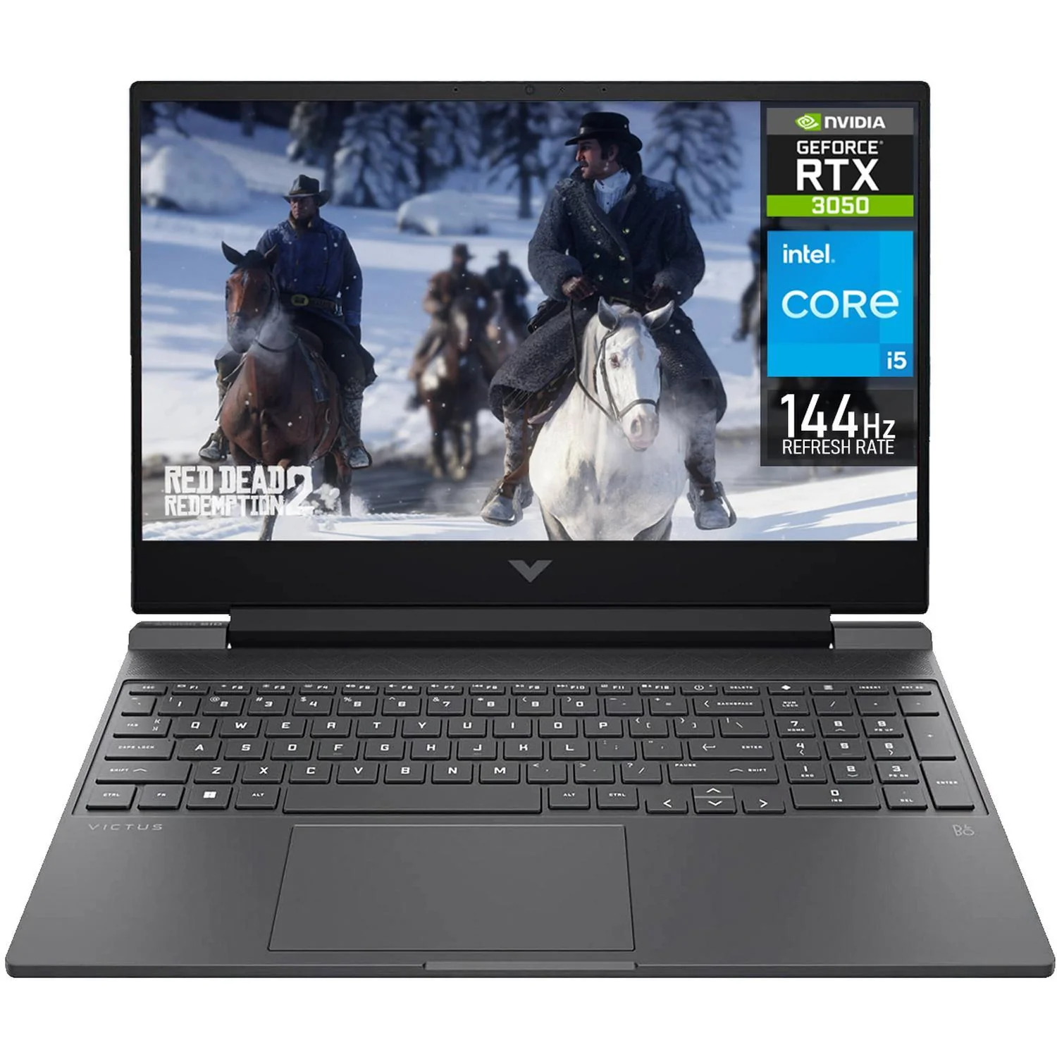 Laptop Gamer HP Victus Nvidia GeForce RTX 3050 6GB Intel Core i5 13420H 16GB 512GB SSD Pantalla 15.6" IPS FHD 144Hz W11H Teclado Ingles Open Box Gaming Entrada