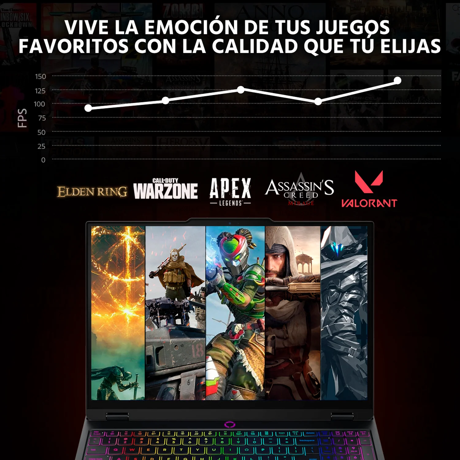 Laptop Gamer LENOVO Legion 5 15IRX10 NVIDIA GeForce RTX 5060 8GB Intel Core i7 14700HX 32GB DDR5 SSD 1.5TB 15.1" OLED WQXGA 165Hz Teclado Ingles Mouse DXT Gaming Trabajo Digita IA y Gaming Competitivo - Image 5