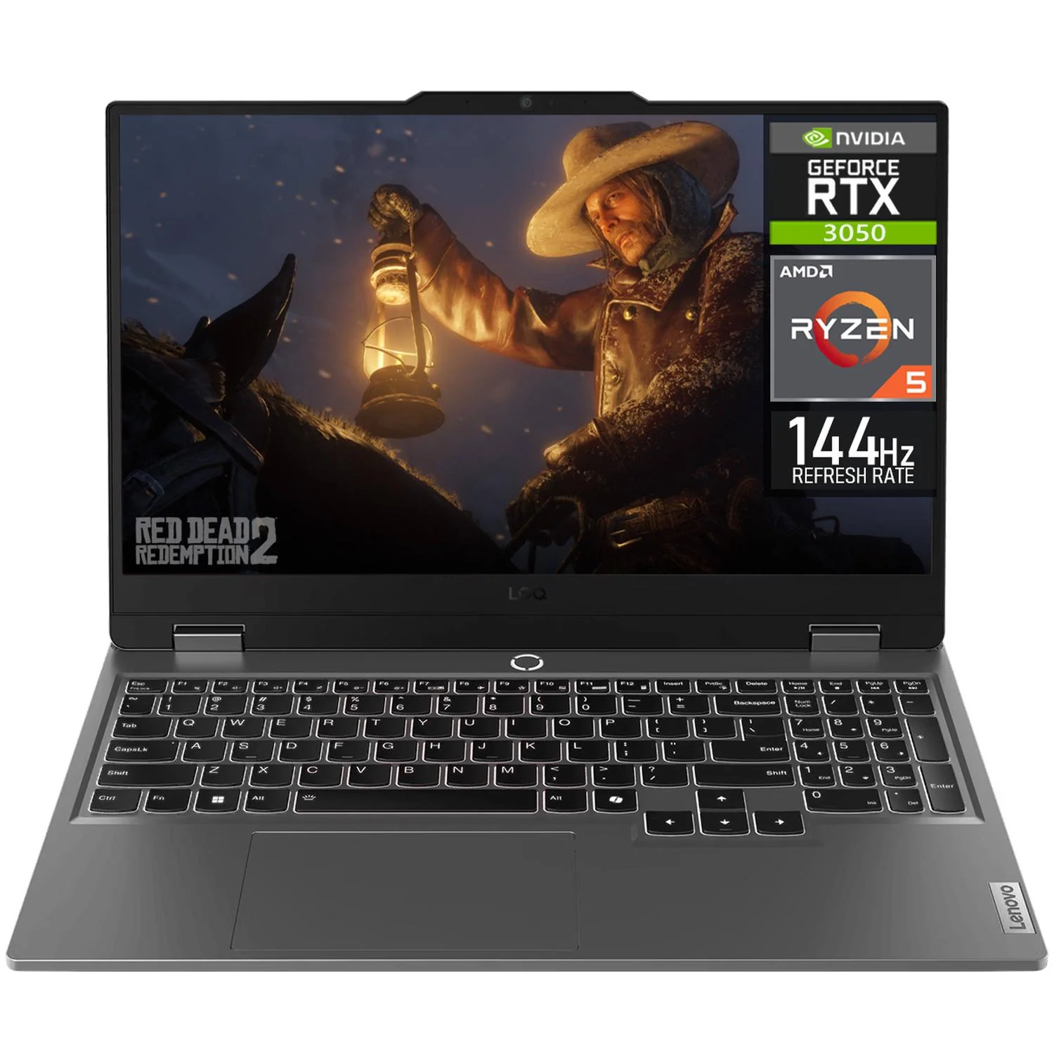 Laptop Gamer LENOVO LOQ 15 NVIDIA GeForce RTX 3050 AMD Ryzen 5 7235HS 32GB RAM 1TB SSD 15.6" Windows 11 Home Teclado en Español Open Box
