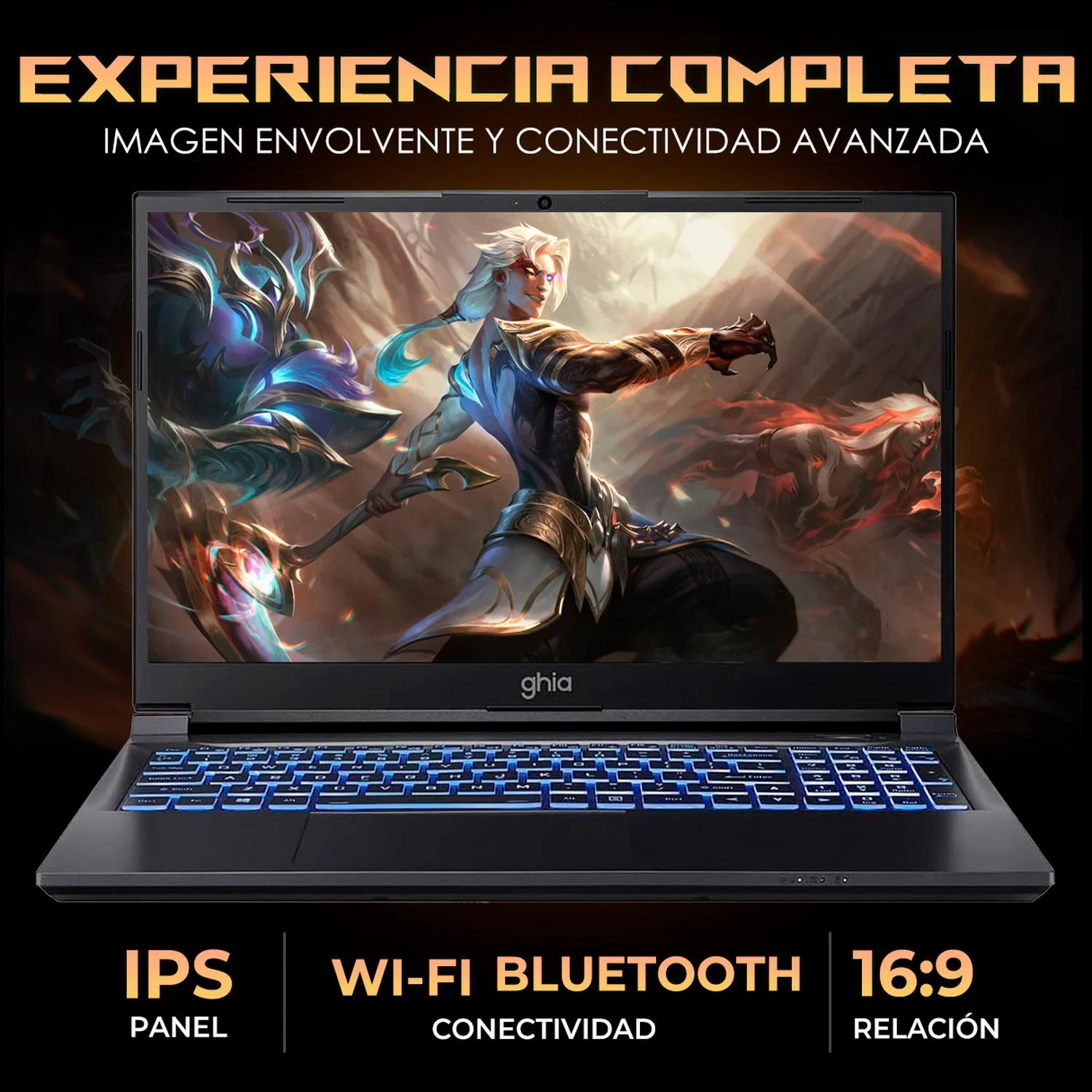 Laptop Gamer Libero Nvidia GeForce RTX 3050 4GB Intel Core i5 12450H 32GB 1TB SSD Pantalla 15.6" IPS FHD 144Hz Teclado Español W11H Garantia y Servicio en Mexico - Image 3