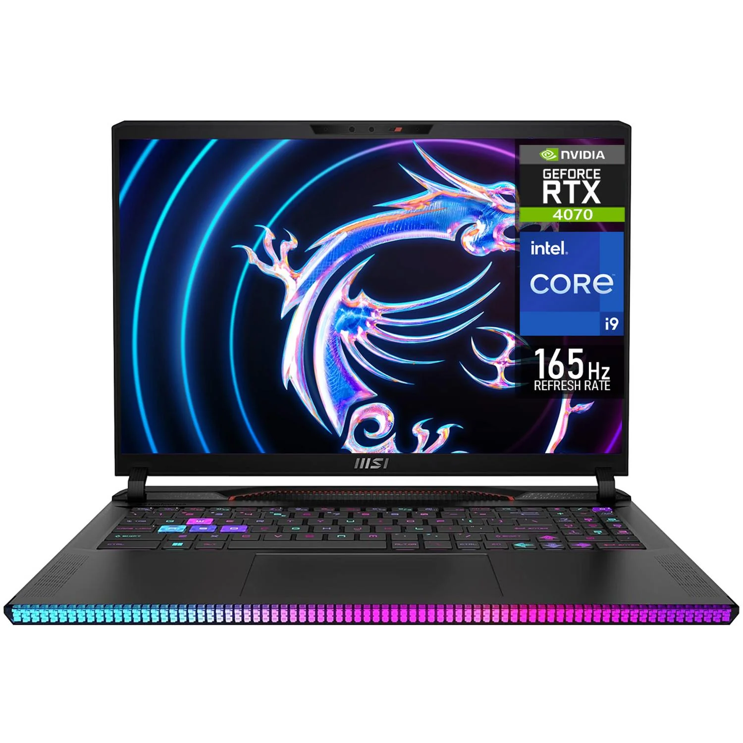 Laptop Gamer MSI Raider NVIDIA GeForce RTX 4070 Intel Core i9 14900HX 32GB RAM 1TB SSD 16" Windows 11 Home Teclado en Ingles Open Box