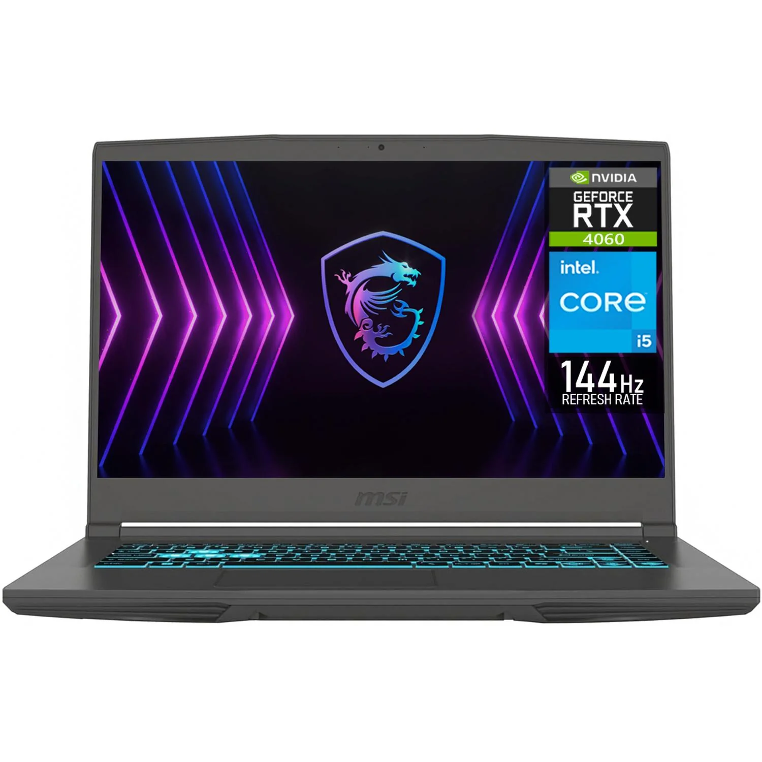 Laptop Gamer MSI Thin 15 NVIDIA GeForce RTX 4060 Intel Core i5 13420H 16GB RAM 512GB SSD 15.6" Windows 11 Home Teclado en Ingles