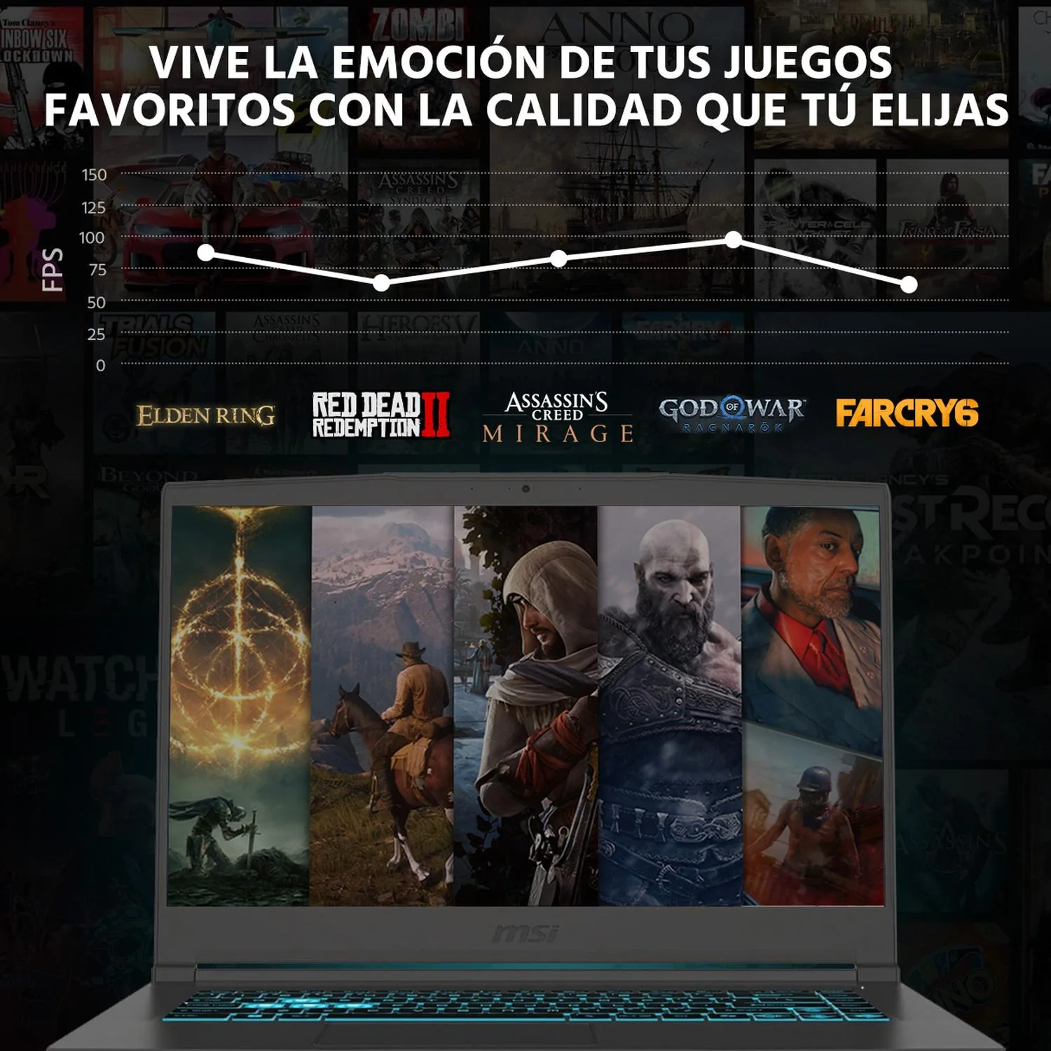 Laptop Gamer MSI Thin 15 NVIDIA GeForce RTX 4050 Intel Core i5 13420H 16GB RAM 512GB SSD 15.6" Windows 11 Home Teclado en Ingles Open Box - Image 5