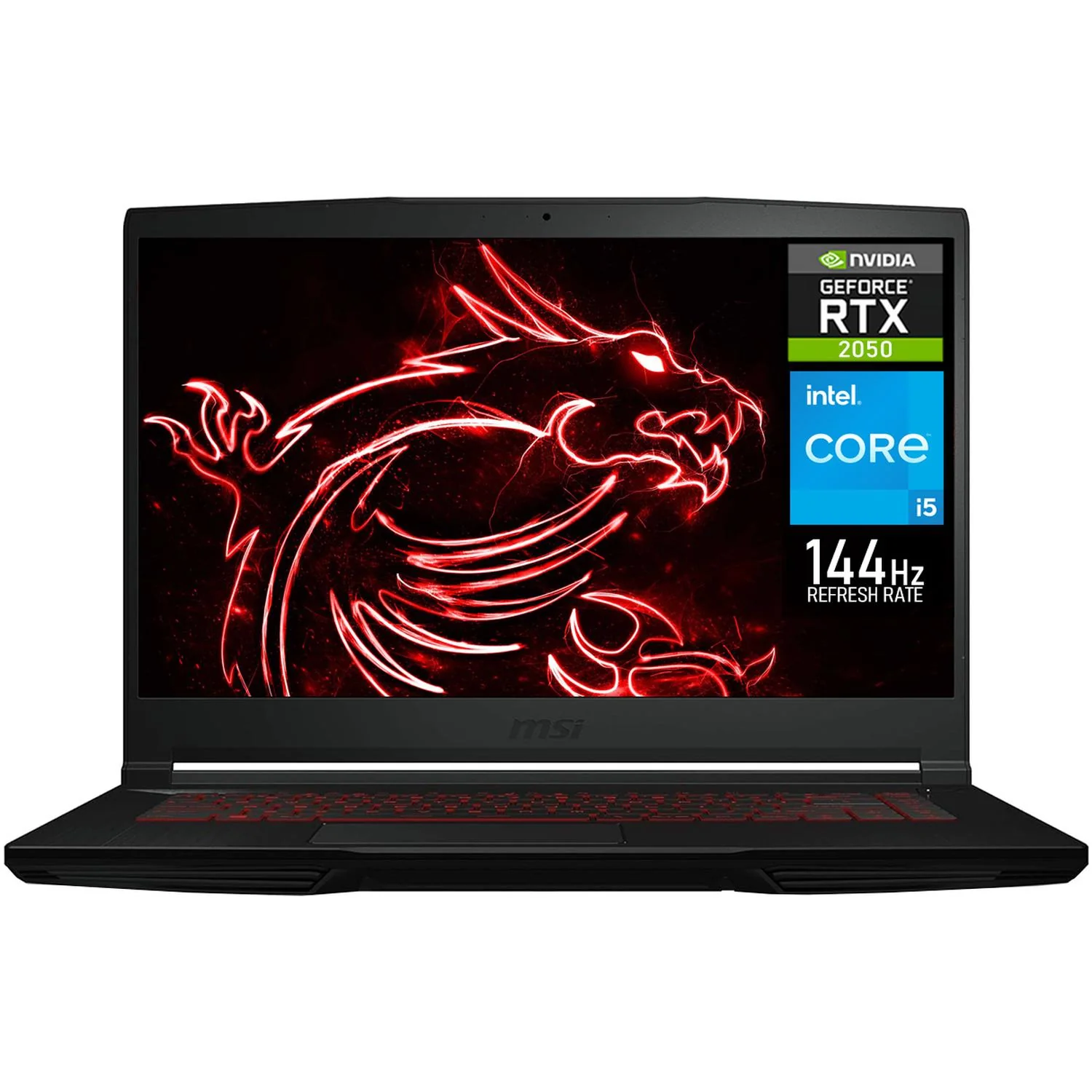 Laptop Gamer MSI Thin GF63 NVIDIA GeForce RTX 2050 Intel Core i5 12450H 8GB RAM 1TB SSD 15.6" Windows 11 Home Teclado en Ingles