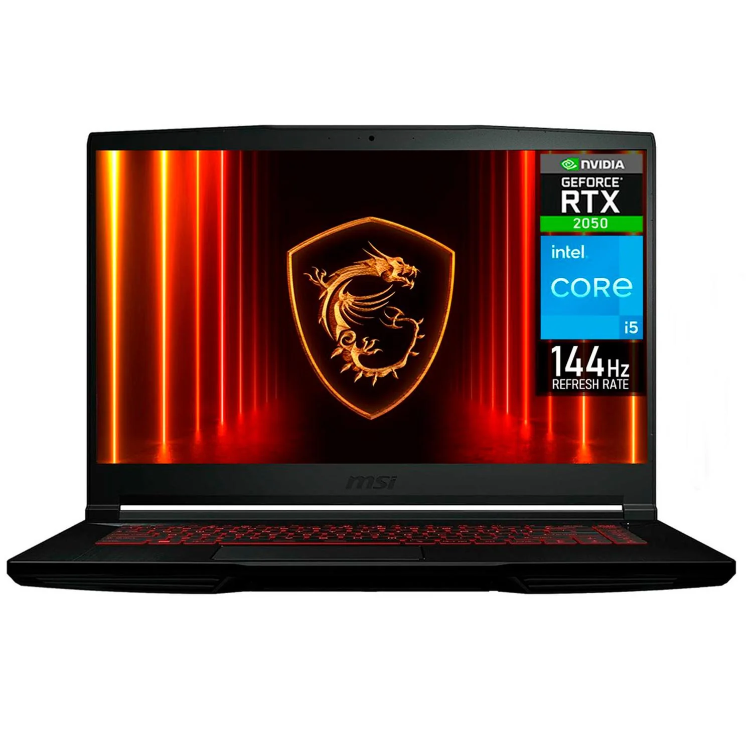 Laptop Gamer MSI Thin Nvidia GeForce RTX 2050 4GB Intel Core i5 12450H 32GB 1TB SSD Pantalla 15.6" IPS FHD 144Hz Teclado Ingles W11H Garantia y Servicio en Mexico