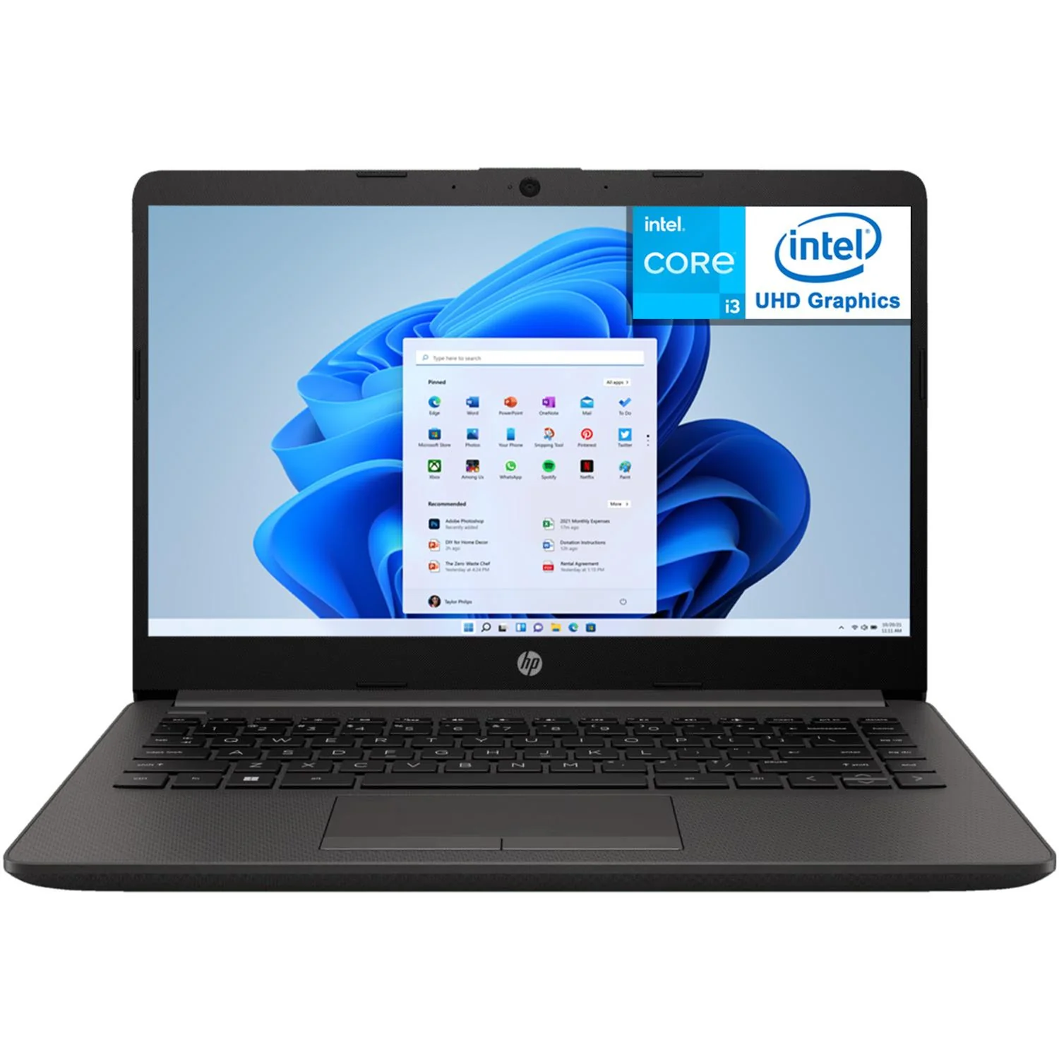 Laptop HP 240R G9 Intel Core i3 1315U 16GB RAM 512GB SSD 14" Windows 11 Home Teclado en Español Open Box