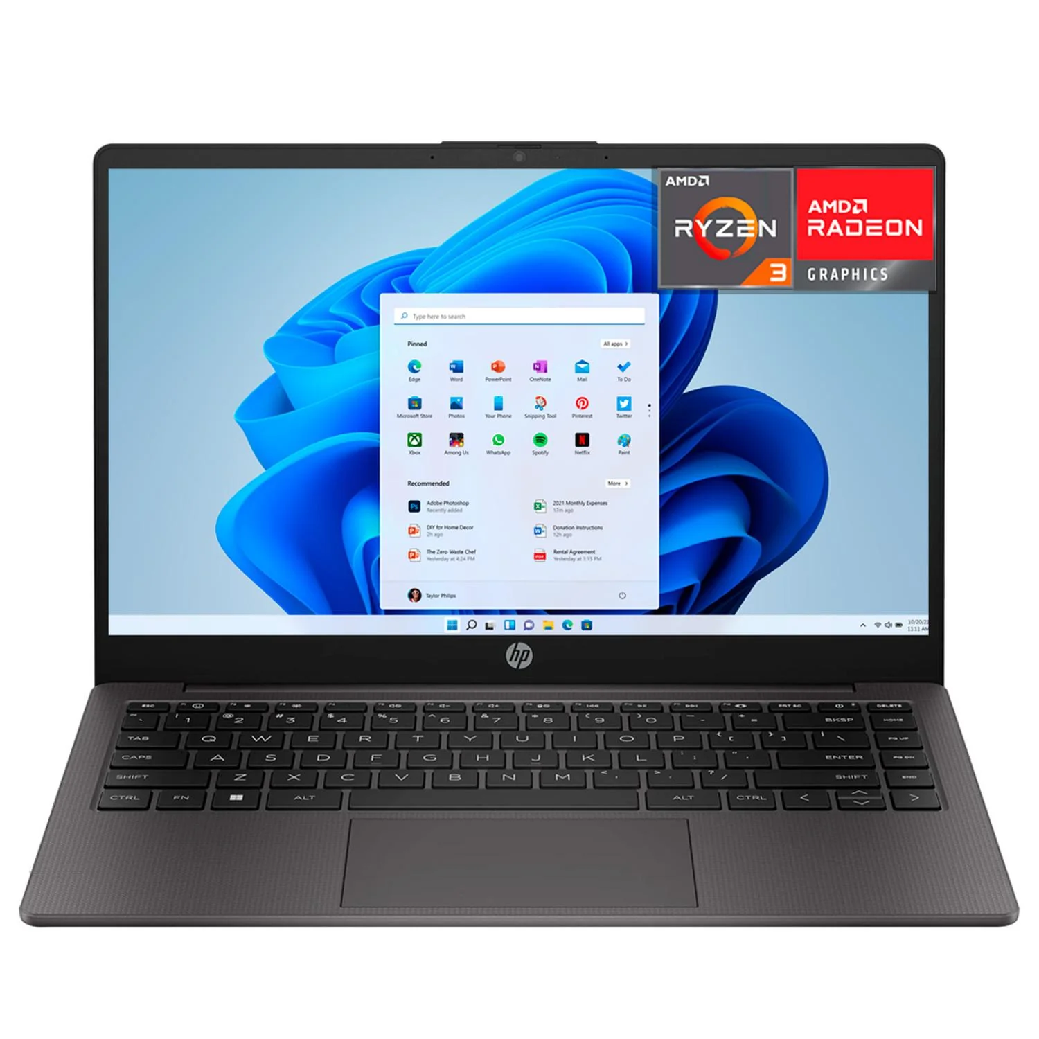 Laptop HP 245 G10 AMD Ryzen 3 7330U 32GB 1TB SSD Pantalla 14" Teclado Español Garantía y Servicio en México