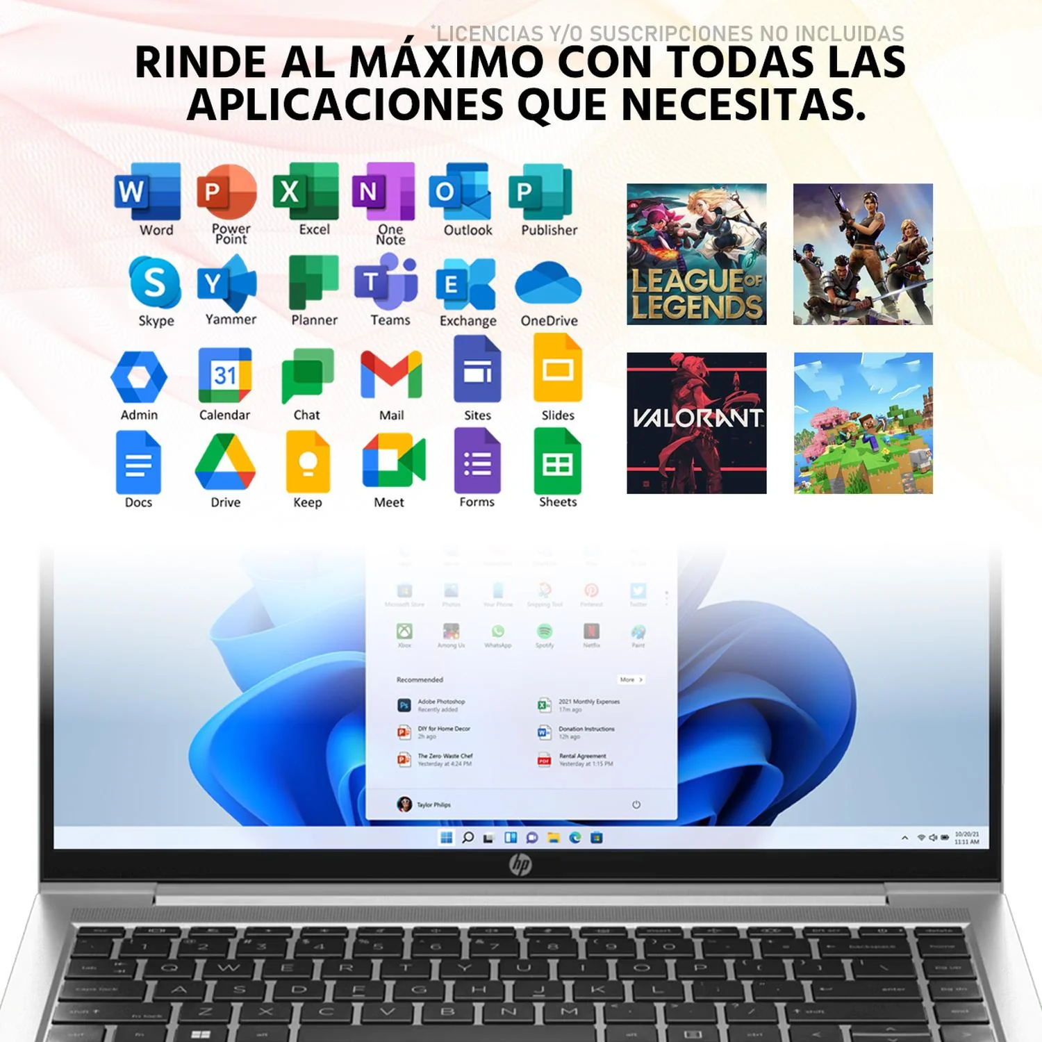 Laptop HP ProBook 445 G10 AMD Ryzen 7 7730U 32GB RAM 1TB SSD 14" Windows 11 Pro Teclado en Español - Image 5