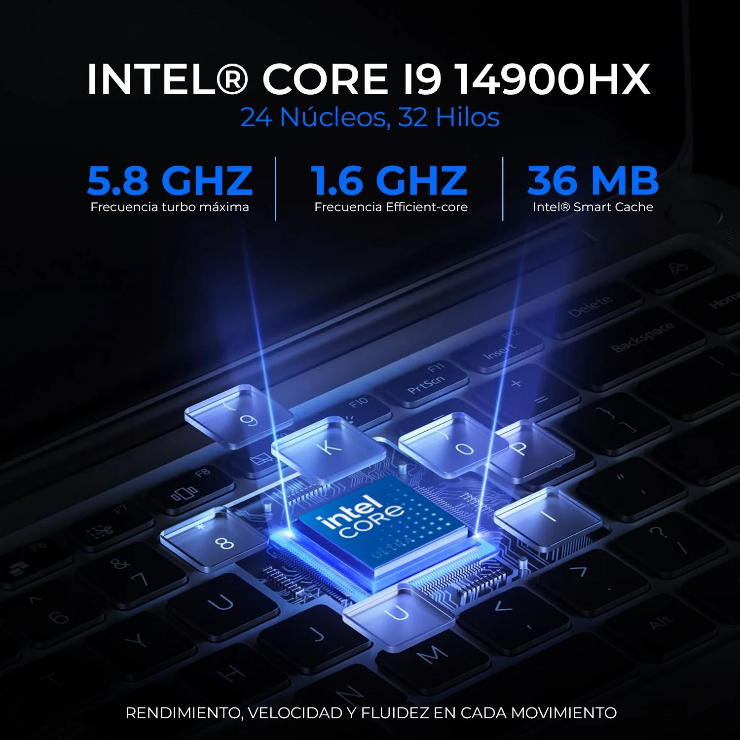 Laptop IA Gamer LENOVO Legion 5 15IRX10 Nvidia GeForce RTX 5070 8GB DLSS Intel Core i9 14900HX 16GB DDR5 1TB Pantalla 15.1" OLED WQXGA 165Hz Teclado Ingles Copilot Gaming Proxima Generacion - Image 3