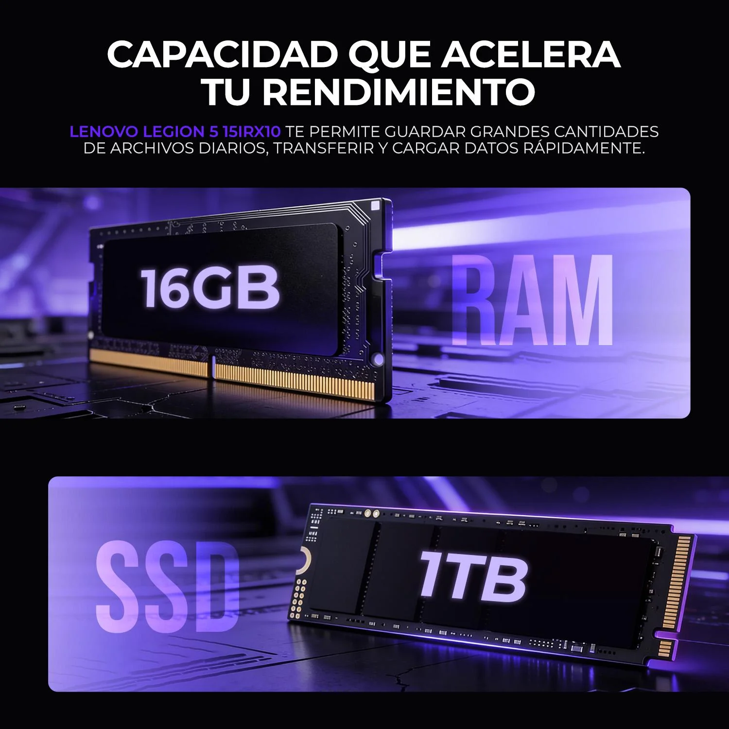 Laptop IA Gamer LENOVO Legion 5 15IRX10 Nvidia GeForce RTX 5070 8GB DLSS Intel Core i9 14900HX 16GB DDR5 1TB Pantalla 15.1" OLED WQXGA 165Hz Teclado Ingles Copilot Gaming Proxima Generacion - Image 5