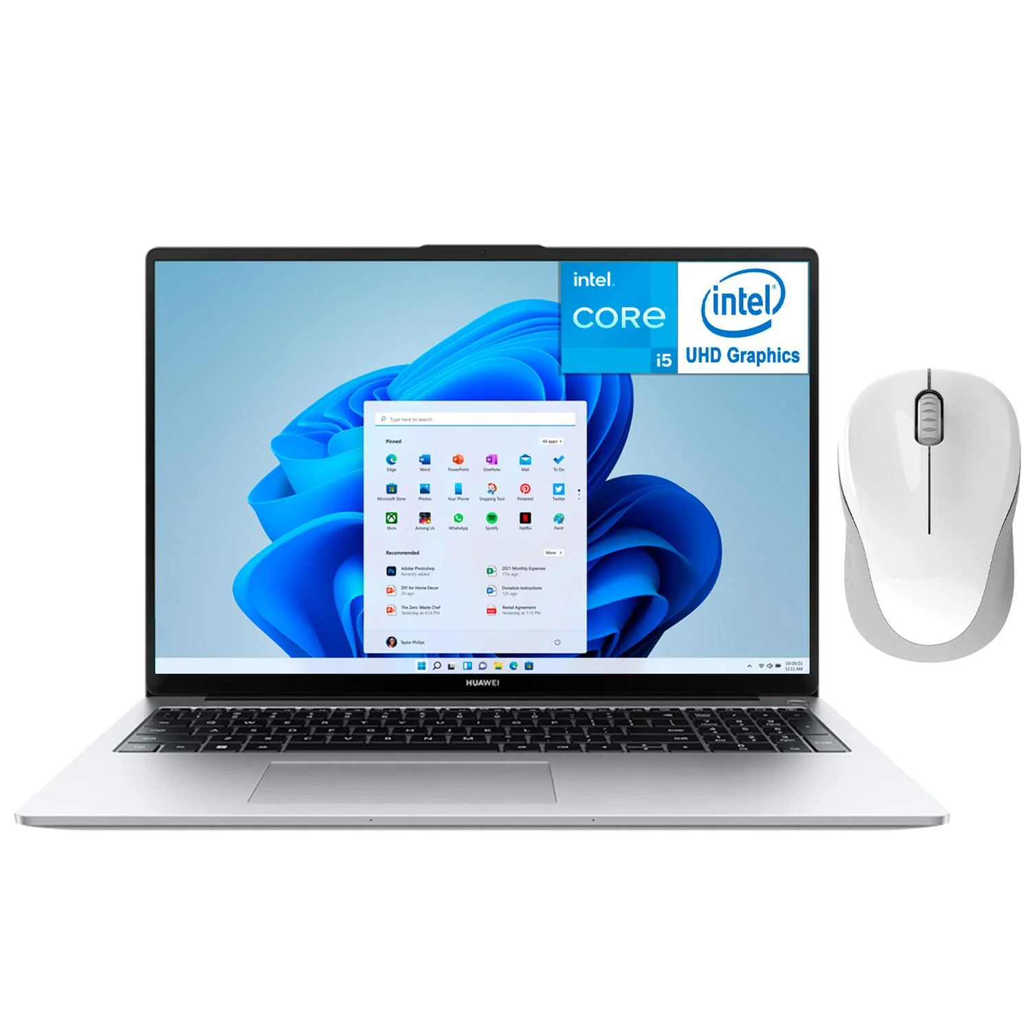 Laptop Ultrabook HUAWEI MateBook D16 Intel Core i5 13420H 16GB 1TB SSD Pantalla 16" IPS FHD+ Teclado Numerico Español Mouse DXT W11H Garantia y Servicio en Mexico