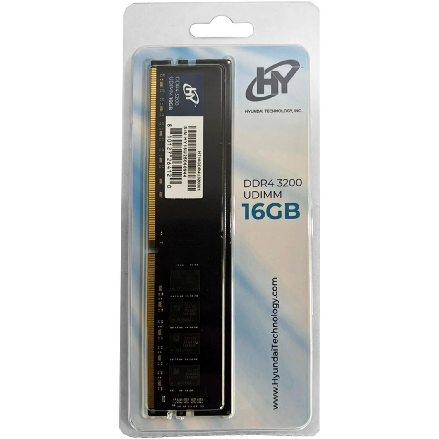 Memoria RAM DDR4 16GB 3200MHz HYUNDAI 1x16GB Negro HT16GDR4U320001 - Image 3