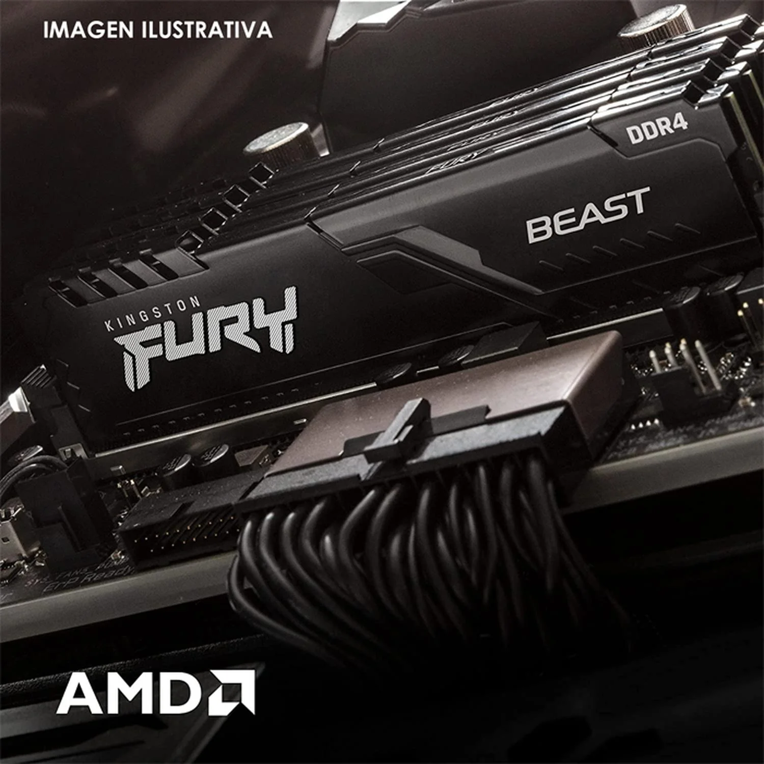 Memoria RAM DDR4 16GB 3200MHz KINGSTON FURY BEAST 1x16GB - Image 6