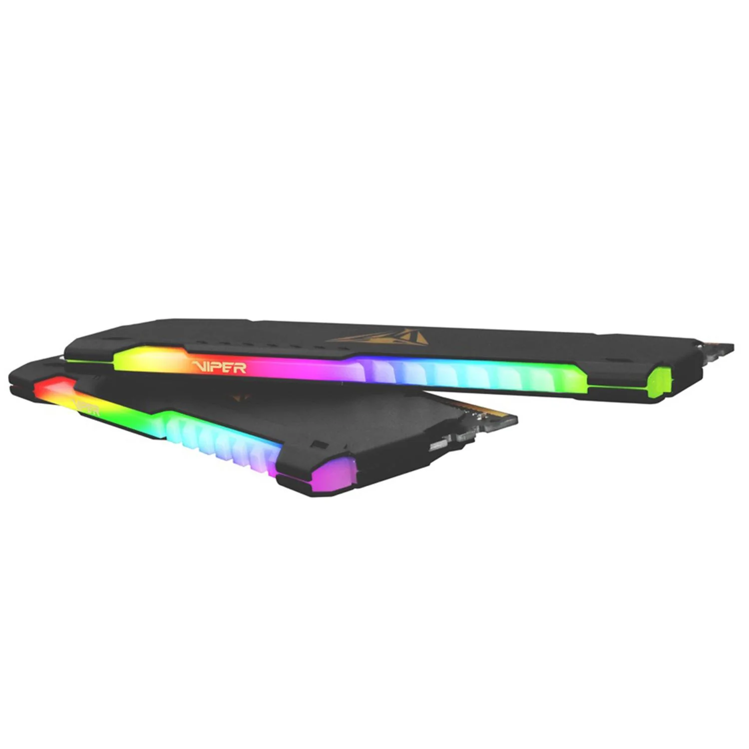 Memoria RAM DDR4 16GB 3200MHz PATRIOT VIPER STEEL RGB 2x8GB Negro PVSR416G320C8K - Image 3