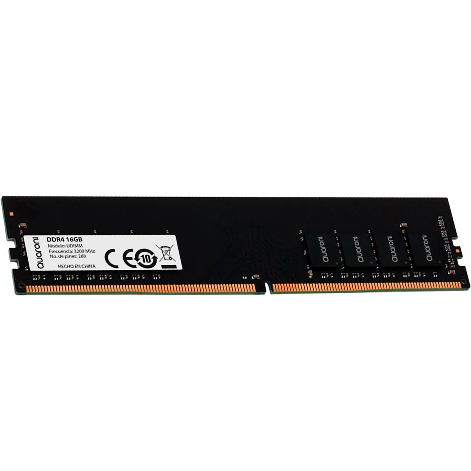 Memoria RAM DDR4 16GB 3200MHz QUARONI 1x16GB CL22 QD4U16G1 - Image 2