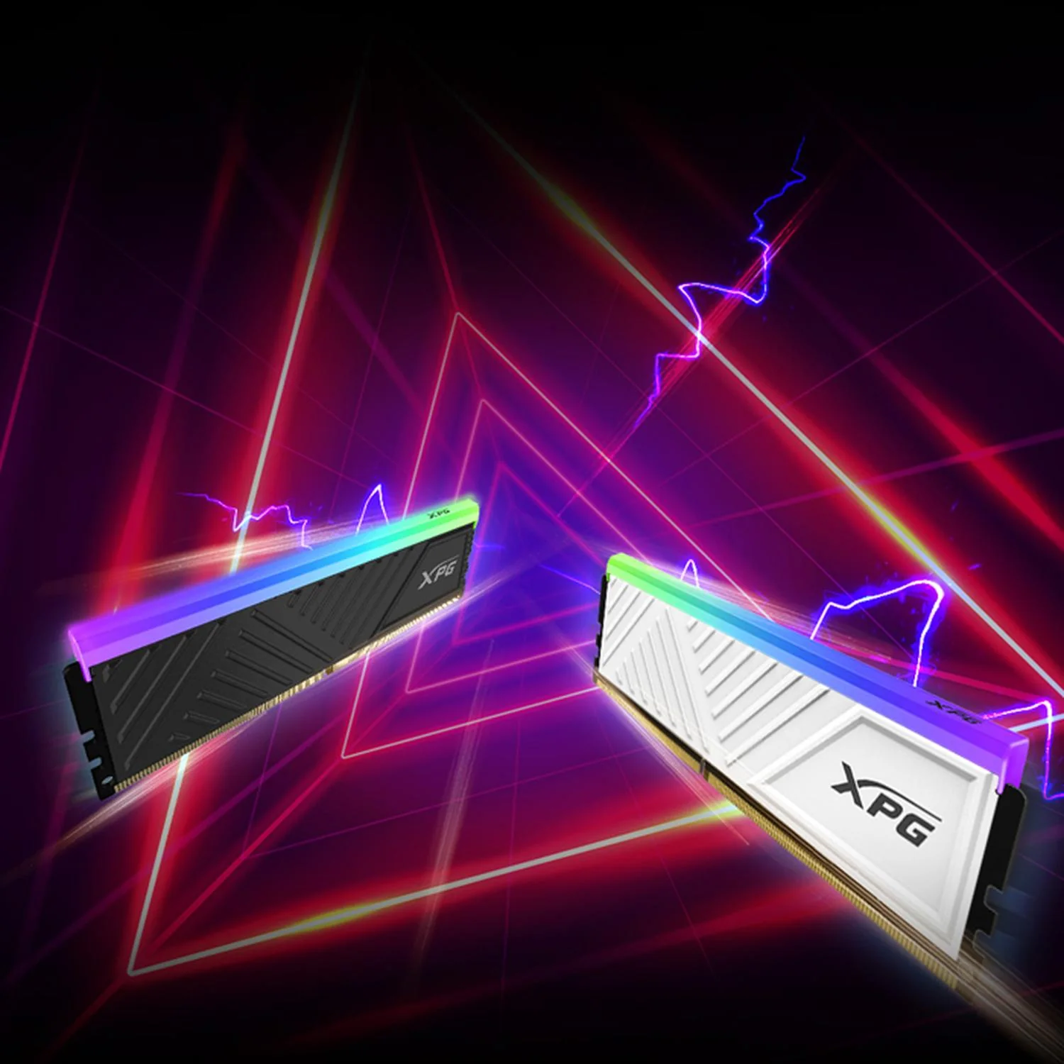 Memoria RAM DDR4 16GB 3200MHz XPG SPECTRIX D35G RGB 1x16GB Blanco AX4U320016G16A-SWHD35G - Image 5