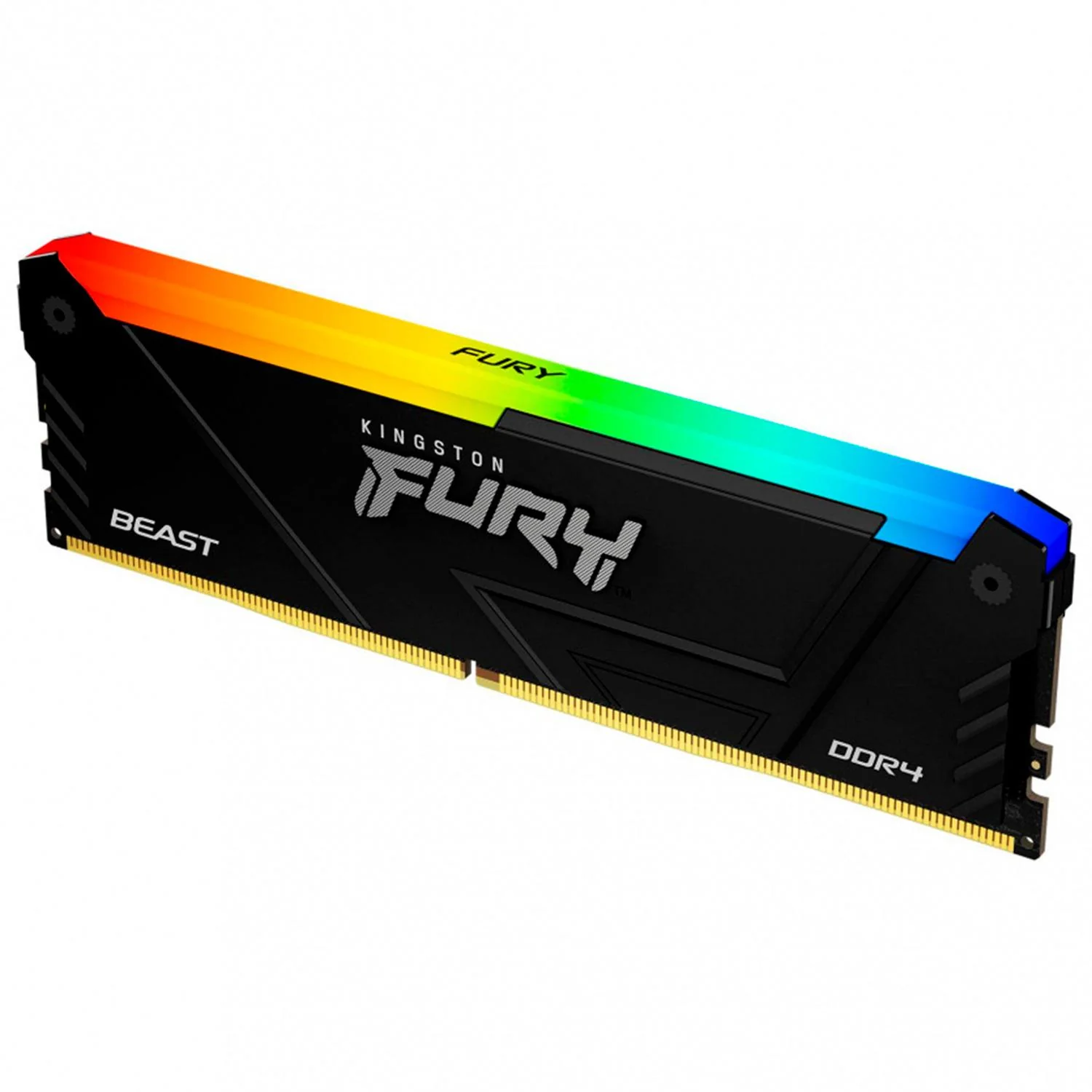 Memoria RAM DDR4 16GB 3200MT/s KINGSTON FURY BEAST RGB 1x16GB Negro KF432C16BB12A/16 - Image 4