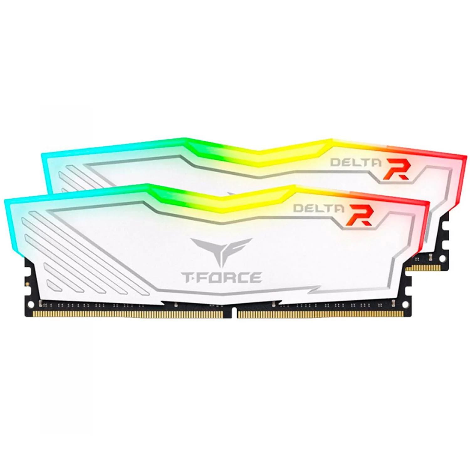 Memoria RAM DDR4 16GB 3600MHz TEAMGROUP T-FORCE DELTA RGB 2x8GB Blanco TF4D416G3600HC18JDC01 - Image 2