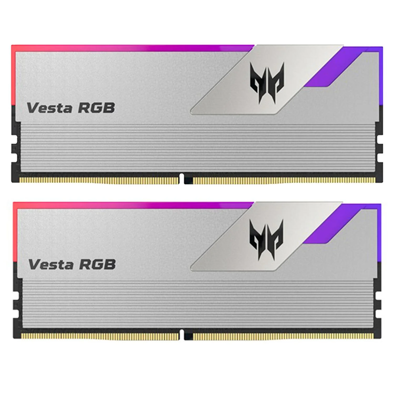 Memoria RAM DDR4 32GB 3200MHz ACER PREDATOR VESTA RGB 2x16GB Plata BL.9BWWR.297