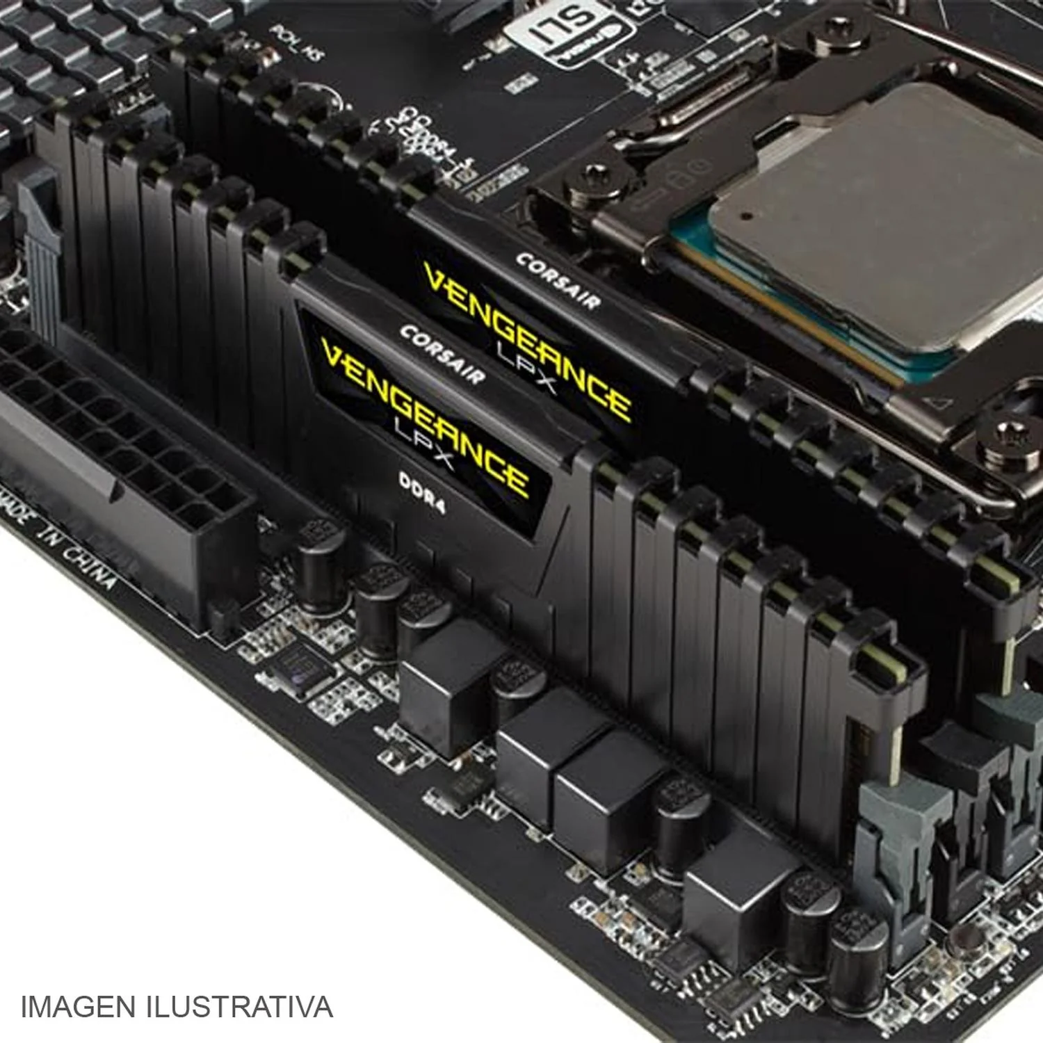 Memoria RAM DDR4 32GB 3200MHz CORSAIR VENGEANCE LPX 2x16GB Negro CMK32GX4M2E3200C16 - Image 5