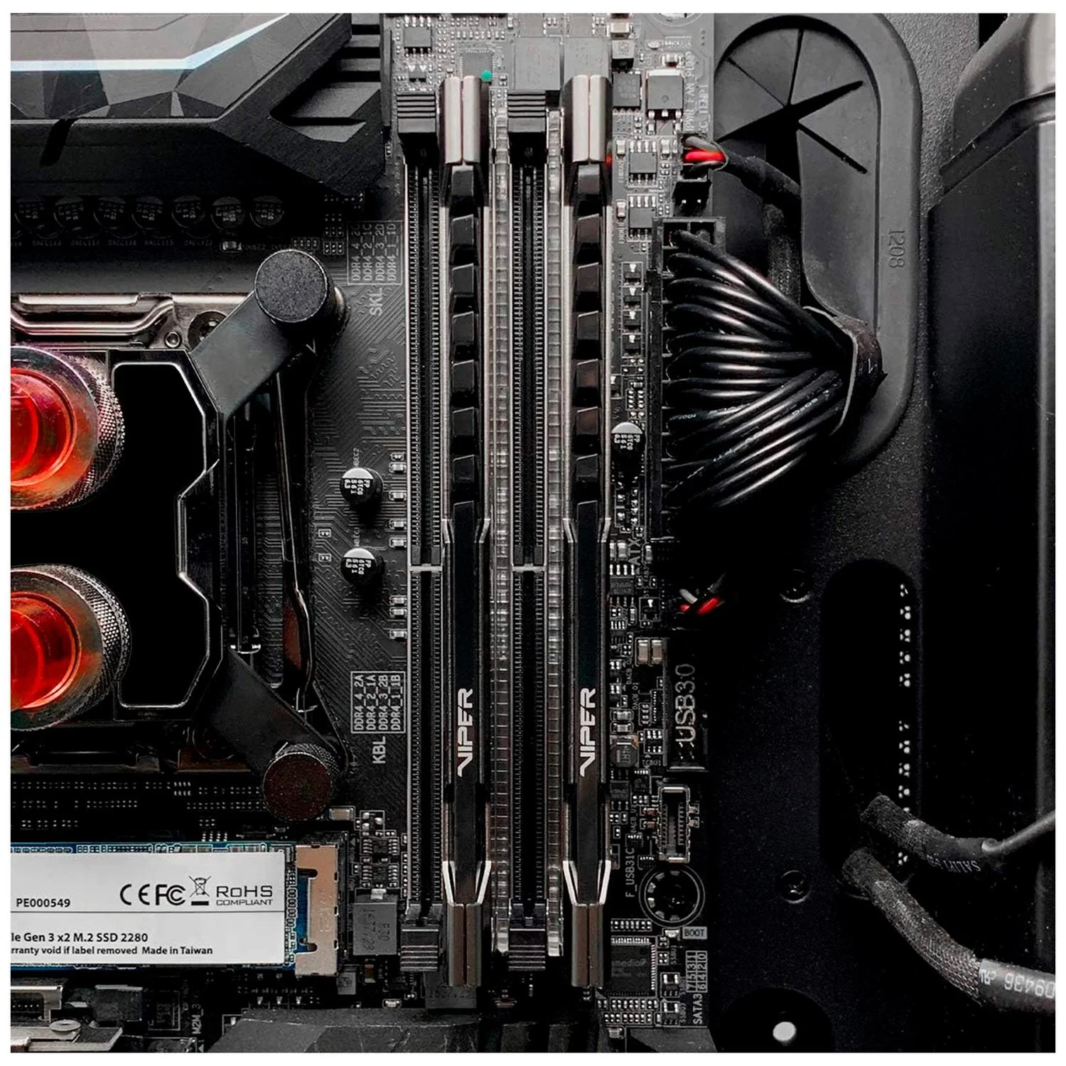 Memoria RAM DDR4 32GB 3200MHZ PATRIOT VIPER STEEL 1x32GB PVS432G320C6 - Image 3