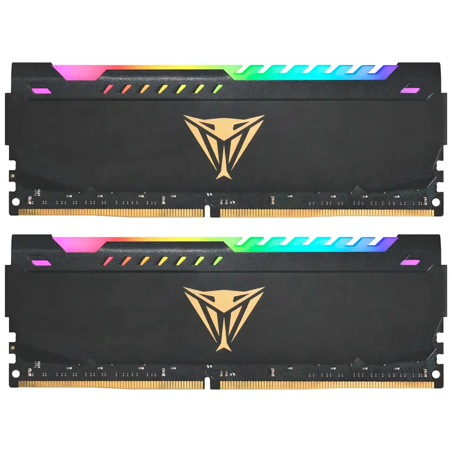 Memoria RAM DDR4 32GB 3200MHz PATRIOT VIPER STEEL RGB 2x16GB Negro PVSR432G320C8K