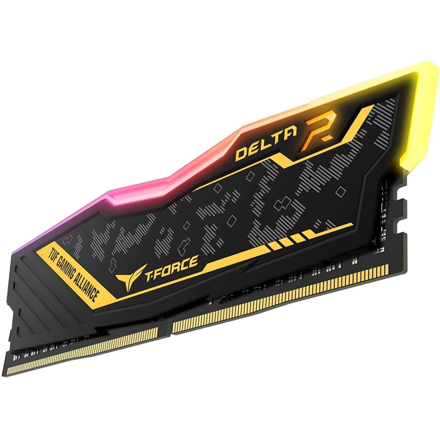 Memoria RAM DDR4 32GB 3200MHz TEAMGROUP T-FORCE DELTA TUF GAMING RGB 1x32GB Negro TF9D432G3200HC16F01 - Image 3