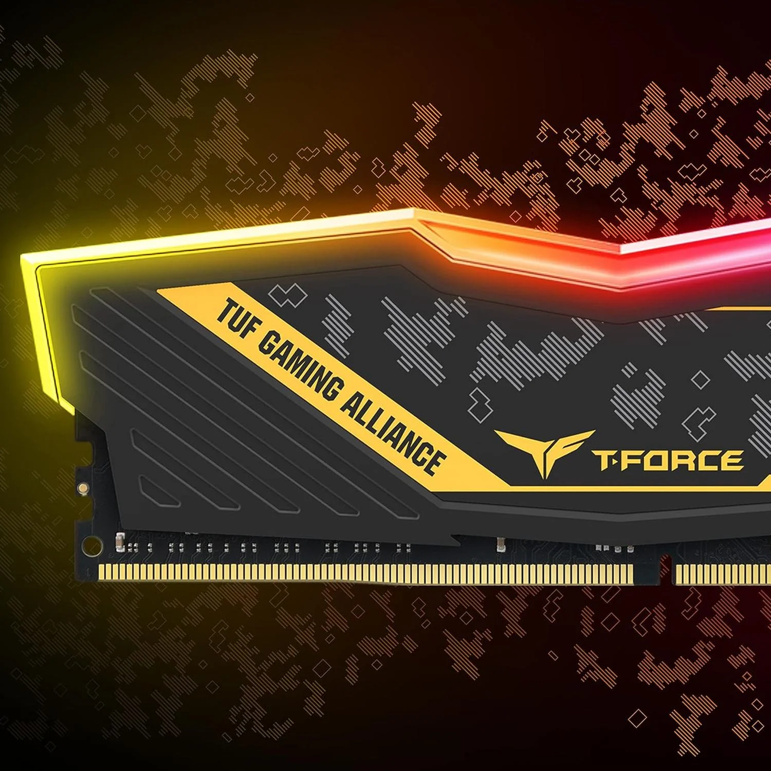 Memoria RAM DDR4 32GB 3200MHz TEAMGROUP T-FORCE DELTA TUF GAMING RGB 1x32GB Negro TF9D432G3200HC16F01 - Image 5