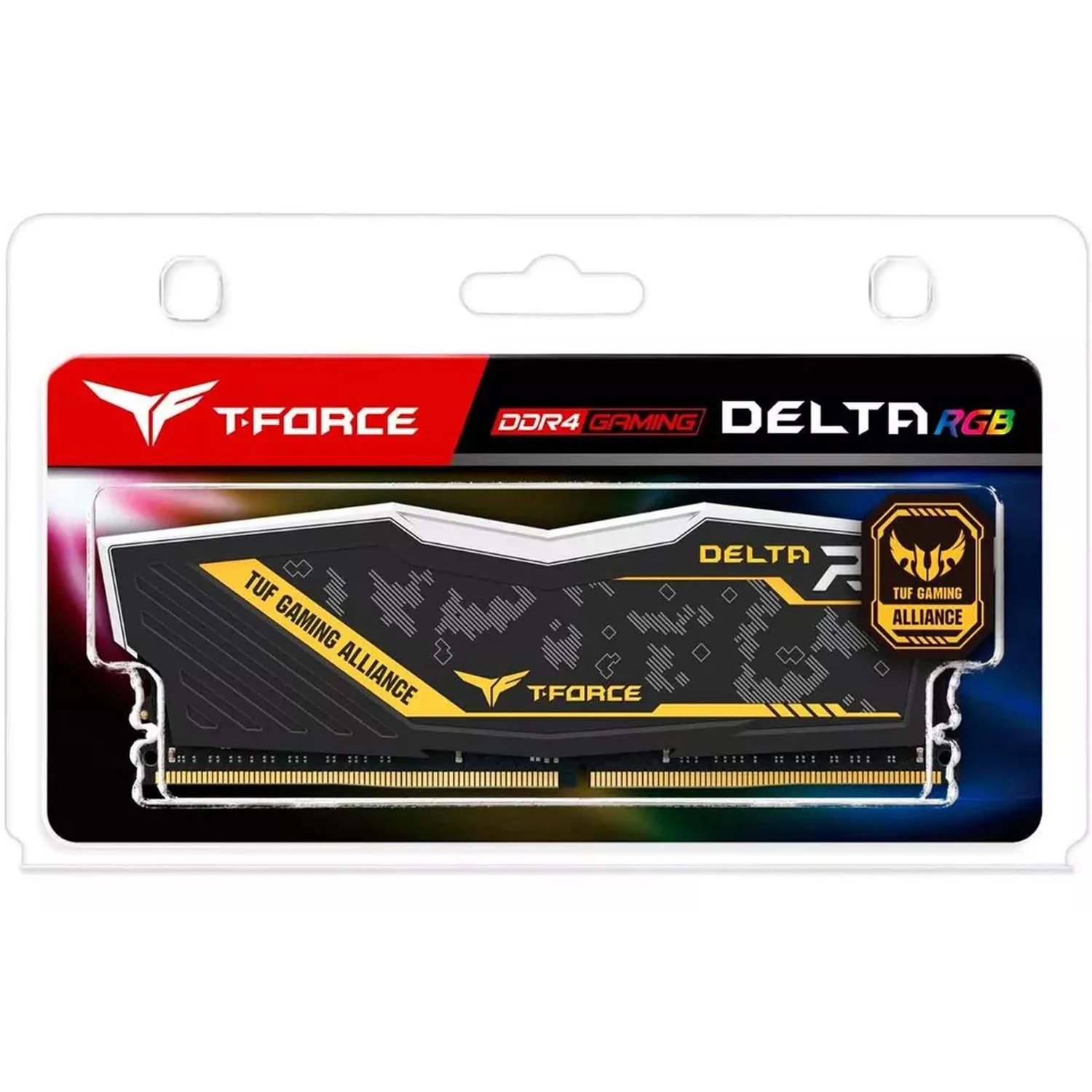 Memoria RAM DDR4 32GB 3200MHz TEAMGROUP T-FORCE DELTA TUF GAMING RGB 1x32GB Negro TF9D432G3200HC16F01 - Image 6