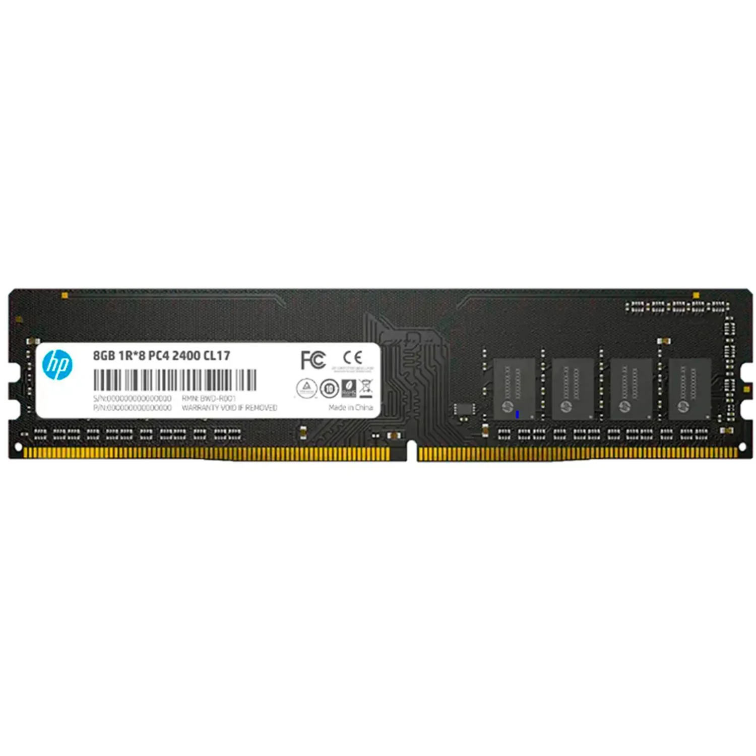 Memoria RAM DDR4 8GB 2400MHZ HP V2 1x8GB CL17 7EH52AA