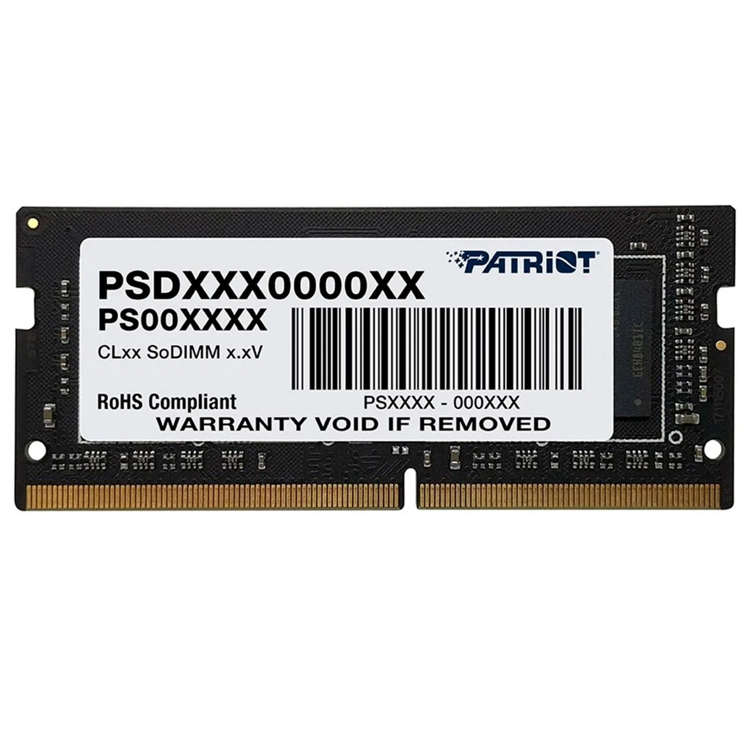 Memoria RAM DDR4 8GB 3200MHz PATRIOT SIGNATURE 1x8GB para Laptop PSD48G32002S