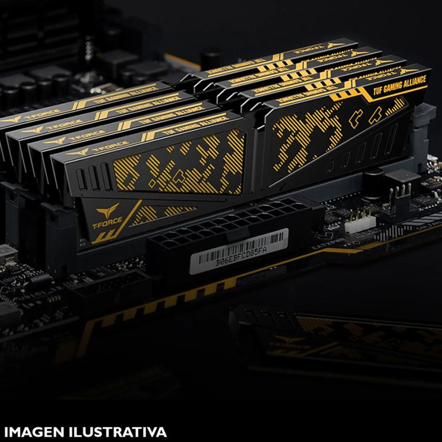 Memoria RAM DDR4 8GB 3200MHz TEAMGROUP T-FORCE VULCAN TUF GAMING ALLIANCE 1x8GB TLTYD48G3200HC16C01 - Image 5