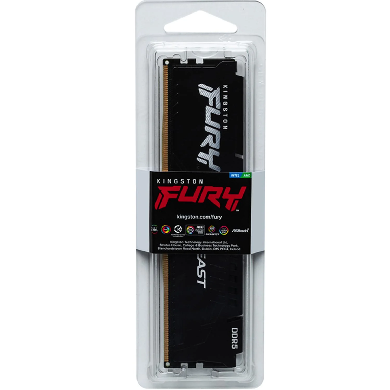 Memoria RAM DDR5 16GB 5600MT/s KINGSTON FURY BEAST 1x16GB Negro KF556C40BB-16 - Image 5