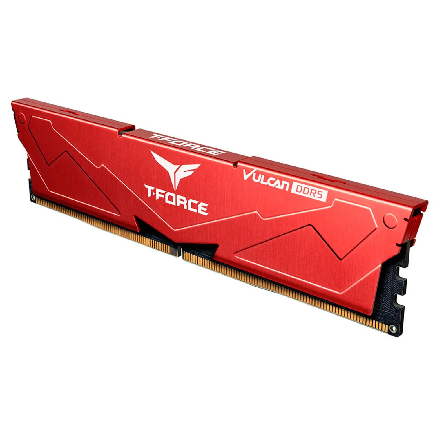 Memoria RAM DDR5 16GB 5600MT/s TEAMGROUP T-FORCE VULCAN 2x8GB Rojo FLRD516G5600HC40BDC01 - Image 4