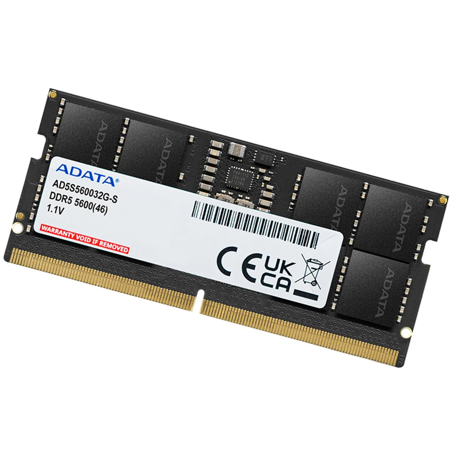 Memoria RAM DDR5 16GB 5600MT/s ADATA 1x16GB Laptop Negro AD5S560016G-S - Image 3