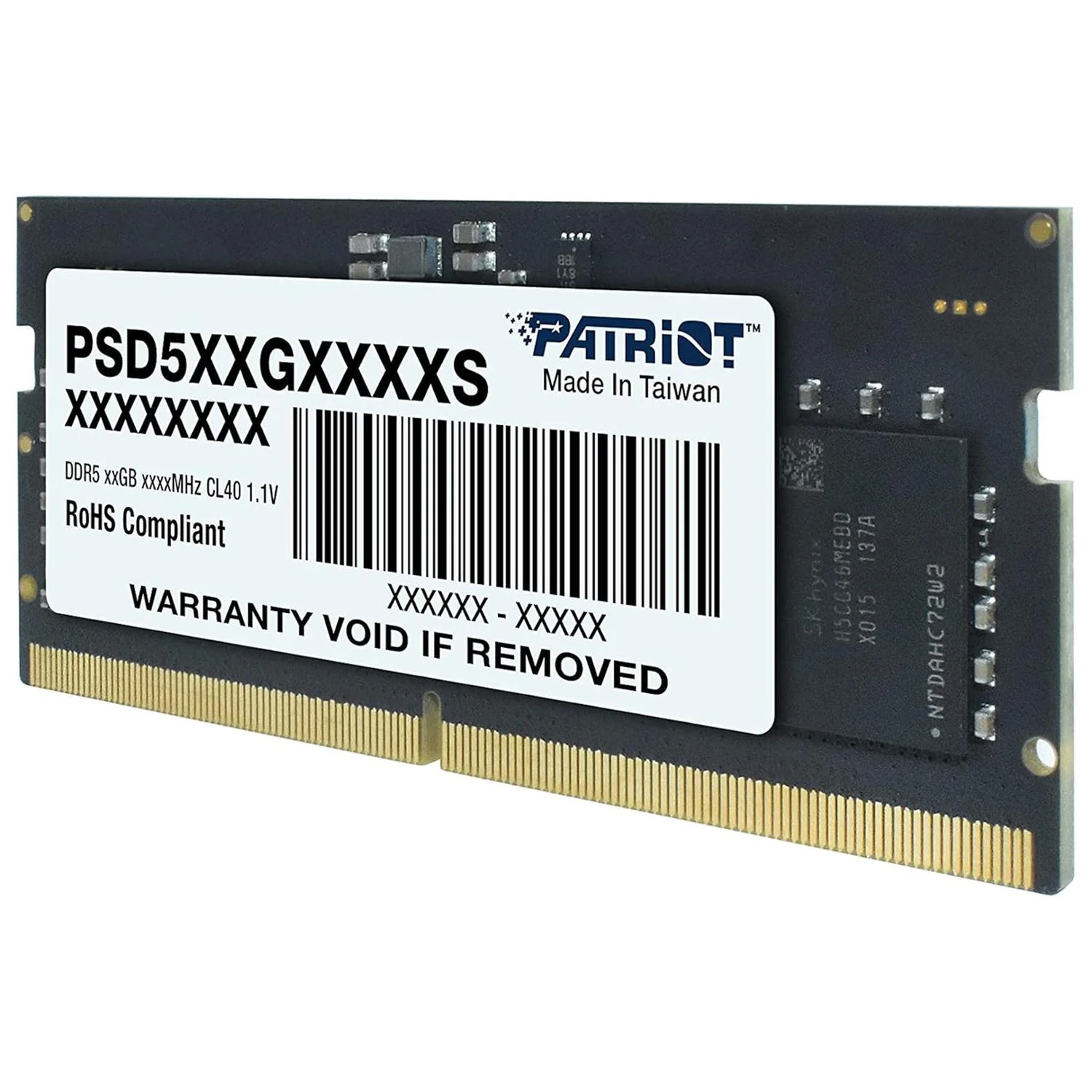 Memoria RAM DDR5 16GB 5600MT/s PATRIOT SIGNATURE LINE 1x16GB Laptop PSD516G560081S - Image 4