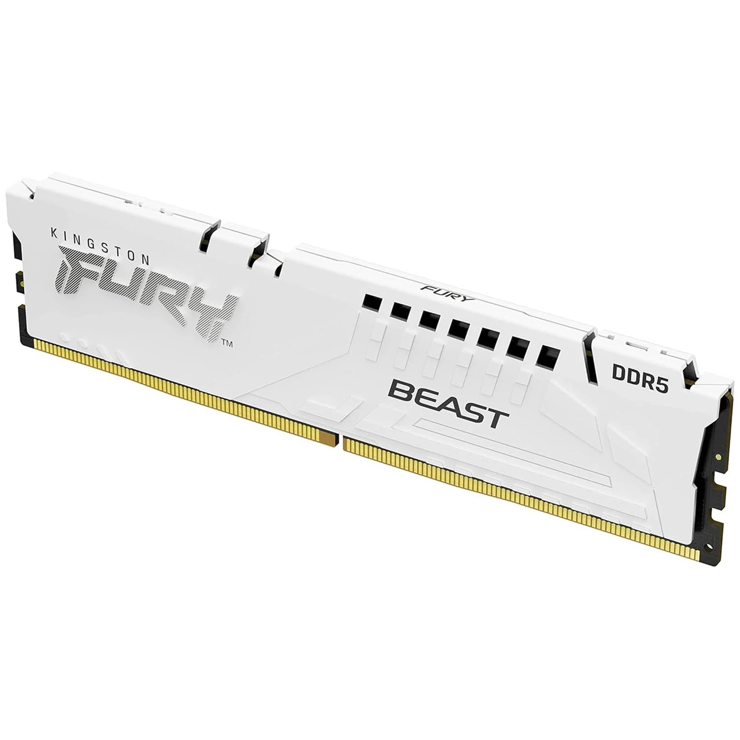 Memoria RAM DDR5 16GB 6000MT/s KINGSTON FURY BEAST EXPO 1x16GB CL30 Blanco KF560C30BWE-16 - Image 2
