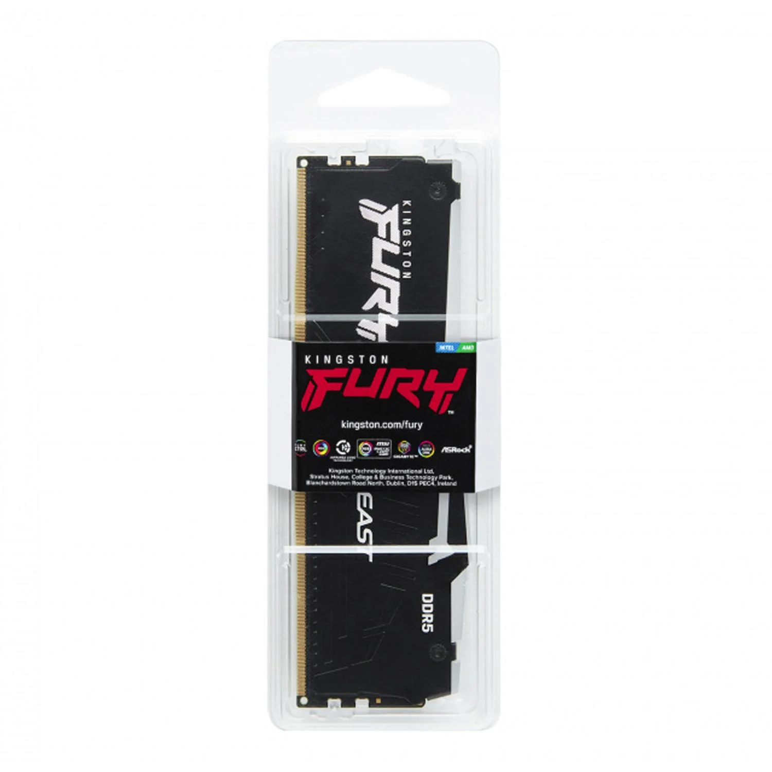 Memoria RAM DDR5 16GB 6000MT/s KINGSTON FURY BEAST RGB EXPO 1x16GB Negro KF560C36BBE2A-16 - Image 4