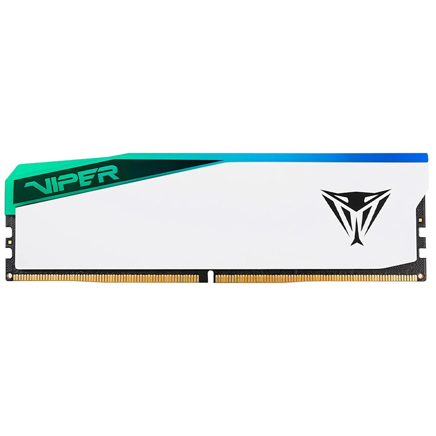 Memoria RAM DDR5 32GB 5600MT/s PATRIOT VIPER ELITE 5 RGB 1X32GB Blanco PVER532G56C38W