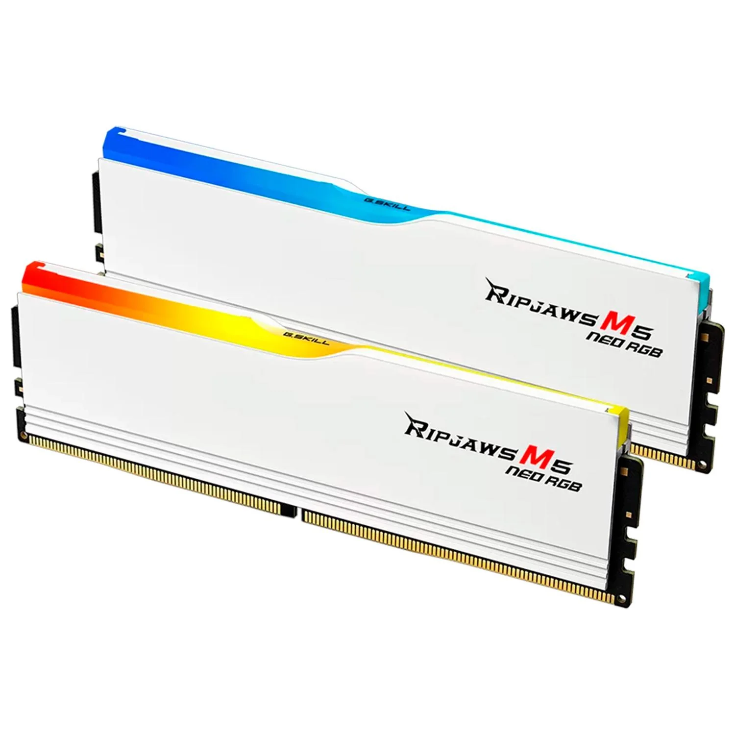 Memoria RAM DDR5 32GB 6000MT/s G.SKILL RIPJAWS M5 NEO RGB 2x16GB CL36 Blanco F5-6000J3636F16GX2-RM5NRW - Image 3